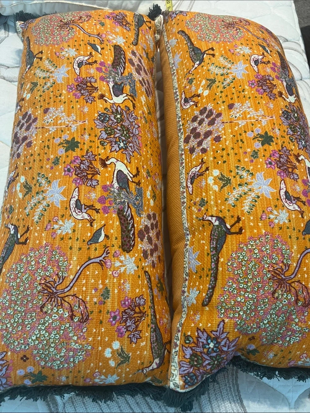 Anthropologie pillows.
